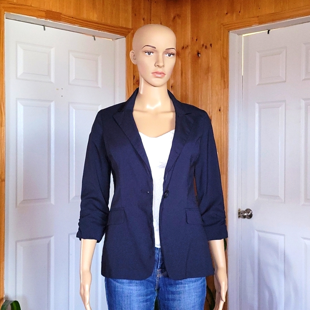 Charlotte Russe Navy Blue Blazer